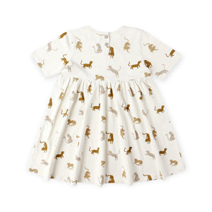 Rylee + Cru Baby Finn Dress ~ Tigers/Natural