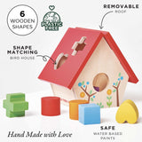 Le Toy Van Woodland Bird House Shape Sorter