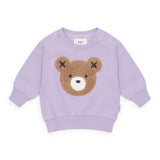 Huxbaby Furry Huxbear Sweatshirt & Sweatpants Set ~ Orchid