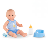 Corolle Paul Drink-and-Wet Bath Baby Set