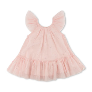 Oh Baby! Confetti Tulle Stella Dress ~ Pale Pink