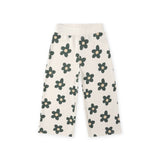 Rylee + Cru Baby Oversized Sweatshirt & Wide Leg Sweatpants Set ~ Daisy/Natural