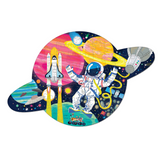 Mudpuppy Space Mission 75pc Shaped Scene Puzzle