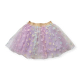 Petite Hailey Luna Frill Tank Top & Skirt Set ~ Stars/Purple Multi