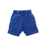 Mish Baby Surf Paradise Tee & Shorts Set ~ White/Cobalt