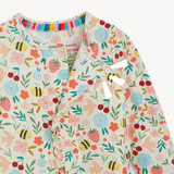 Magnetic Me Modal Ruffle Footie ~ Honey Blossom