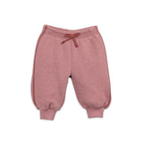 Play Up Baby Fleece Sweatshirt w/ Collar & Sweatpants Set ~ Mauve
