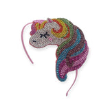 Bari Lynn Crystallized Headband ~ Unicorn