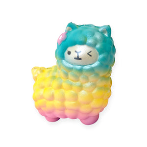 Bcmini Rainbow Llama Squishy