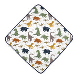 Little Unicorn Hooded Towel ~ Dino Friends