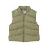 Mayoral Baby Boy l/s Dinos Top, Puffer Vest & Pants Set ~ Bayleaf