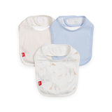 Magnetic Me Bib 3 Pack ~ Serene Safari/White