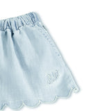 Molo Addie Shorts ~ Washed Chambray