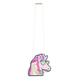 Billieblush Iridescent Unicorn Handbag ~ Baby Pink