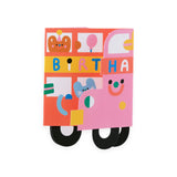 Wrap Birthday Bus Fold Out Birthday Card