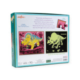 eeBoo Dinosaurs Skeletal Systems 36pc Puzzles Set of 4