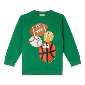 Stella McCartney Boys Sweatshirt w/ Sports Graphic ~ Green