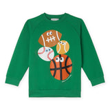 Stella McCartney Boys Sweatshirt w/ Sports Graphic ~ Green