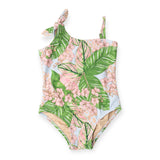 Shade Critters One Shoulder Swimsuit - Botanical Palms