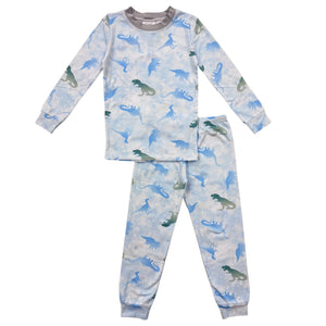 Esme Boys l/s Pj Set ~ Dino World