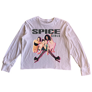 Rowdy Sprout Spice Girls Heels l/s Slouchy Tee ~ Preppy Pink