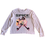 Rowdy Sprout Spice Girls Heels l/s Slouchy Tee ~ Preppy Pink