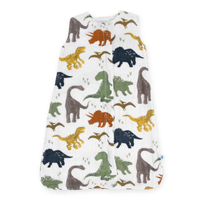 Little Unicorn Cotton Muslin Sleep Bag ~ Dino Friends