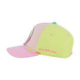 Billieblush Colorblock Rainbow Baseball Cap ~ Multi
