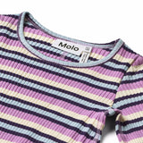 Molo Rochelle l/s Ribbed Top ~ Cosmic Stripe