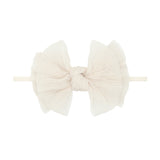 Baby Bling Tulle Fab Skinny Pleated Headband