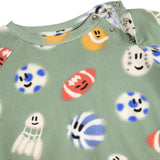 Molo Baby Fairfax l/s Romper ~ Cutie Balls