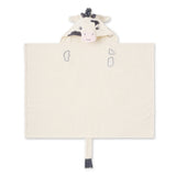 Elegant Baby Hooded Bath Wrap ~ Cow