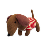 Estella Knit Doll ~ Red Sweater Dog