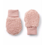 Molo Baby Ufo Sherpa Mittens ~ Red Hearts Soft