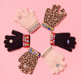 Super Smalls Cotton Candy Jeweled Gloves