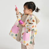 7am Rainwear Rain Poncho ~ Trees Beige