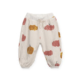 Play Up Baby Cloud Print Fleece Sweatshirt & Sweatpants Set ~ Natural/Pink