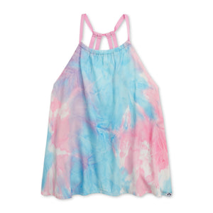 Appaman Girls Sanibel Tank & Natalie Shorts Set 7-12 ~ Neon Pink Tie Dye