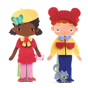 Djeco Felt Dress-Up Activity Set