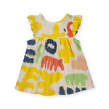 Bobo Choses Baby Ruffle Woven Dress ~ Carnival