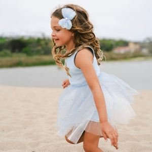Petite Hailey Eloise Tutu Dress ~ Sky Blue