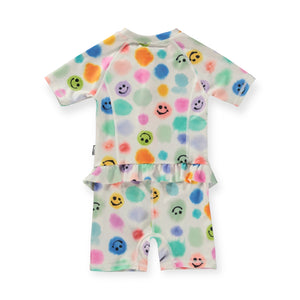 Molo Baby Nolu Sunsuit ~ Painted Dots