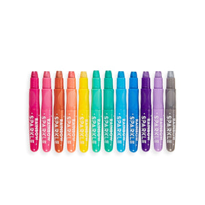 Ooly Rainbow Sparkle Metallic Gel Crayons