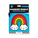 Mudpuppy Rainbow World Crinkle Fabric Stroller Book