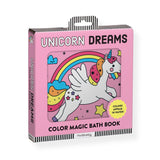 Unicorn Dreams Color Magic Bath Book