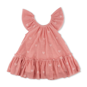 Oh Baby! Hearts Bobinette Stella Dress ~ Blush