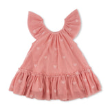 Oh Baby! Hearts Bobinette Stella Dress ~ Blush