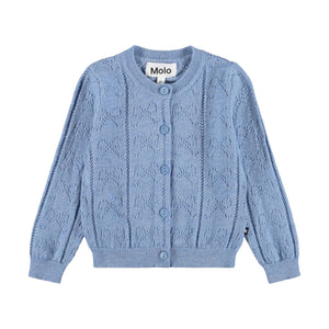 Molo Baby Gertrud Cardigan ~ Topaz Blue