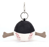 Jellycat Amuseables Sports Baseball Bag Charm