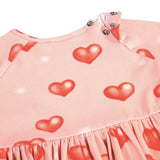 Molo Baby Charmaine Dress ~ Airbrush Hearts